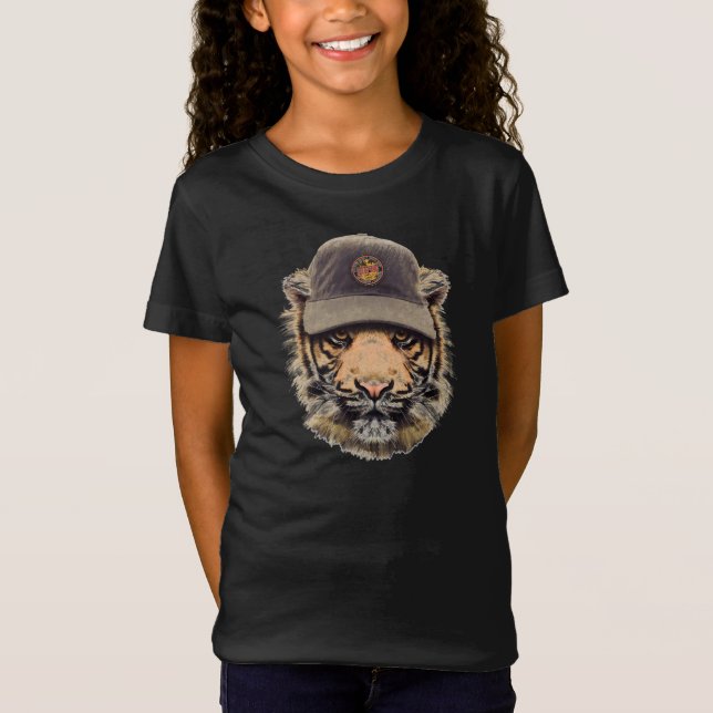 Surfing Tiger T-Shirt (Front)