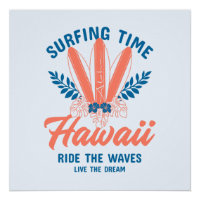 Surfing Time Hawaii Ride the Waves