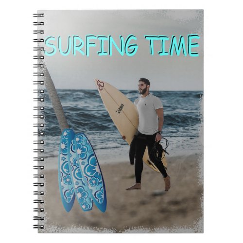 Surfing Time Notebook