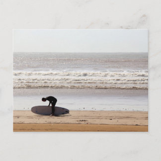 Surfing Time Postcard