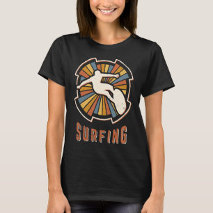Surfing Vintage Classic Retro Sport Love T-Shirt