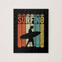 Surfing Vintage Jigsaw Puzzle Surfing Vintage Jigsaw Puzzle