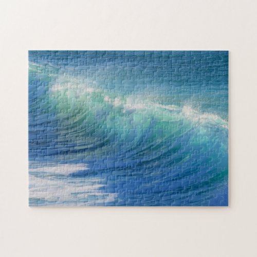 Surfing Wave Jigsaw Puzzle