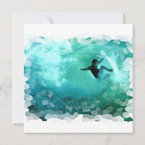 Surfing Wipeout Invitations