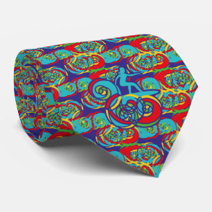 SURFMMER LOKEY PEAK BEACH BY MASANSER PIXELAT NECK TIE