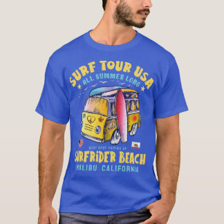 Surfrider Beach Malibu California T-Shirt