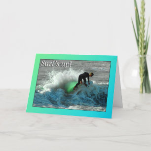 Surf's Up! Birthday Card