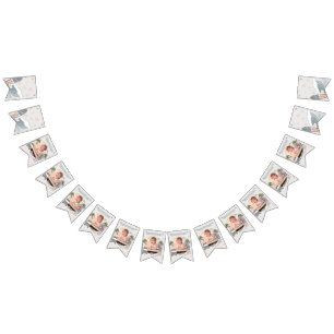 Surf's Up Birthday Monthly Photo Bunting Flags