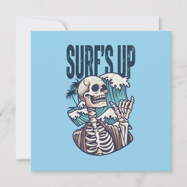 Surf's Up  Card (Front)