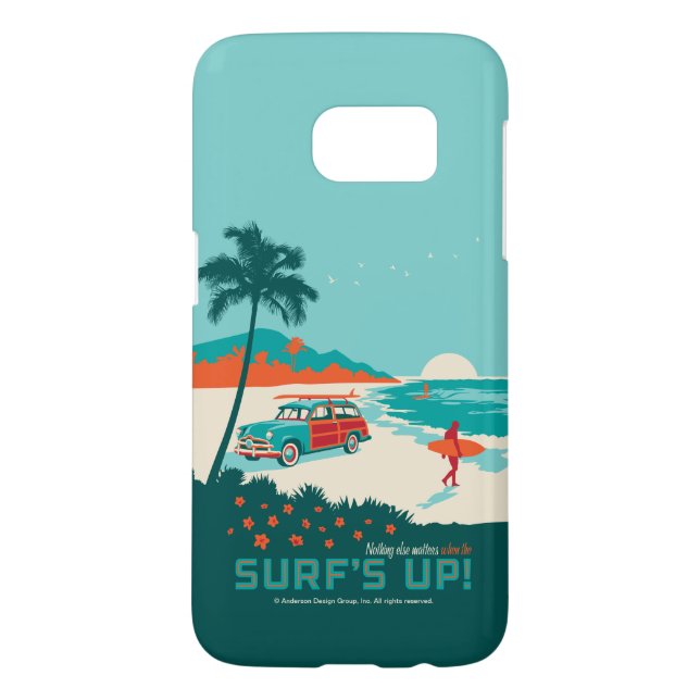 Surf's Up Case-Mate Samsung Galaxy Case (Back)