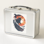 Surf&#39;s Up Cat Metal Lunch Box