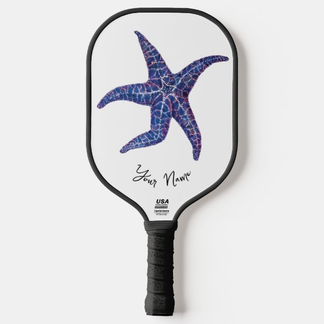 "Surfs Up" Custom Pickleball Paddle (Back)