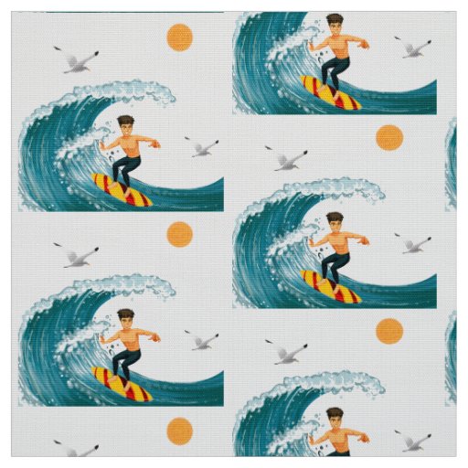 Surf's Up ! Fabric
