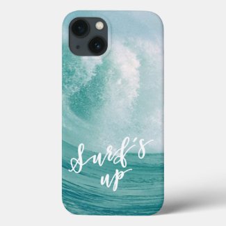 Surf's Up | Fun Typography & Quote