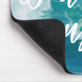 Surf's Up | Fun Typography & Quote Mouse Pad (Corner)