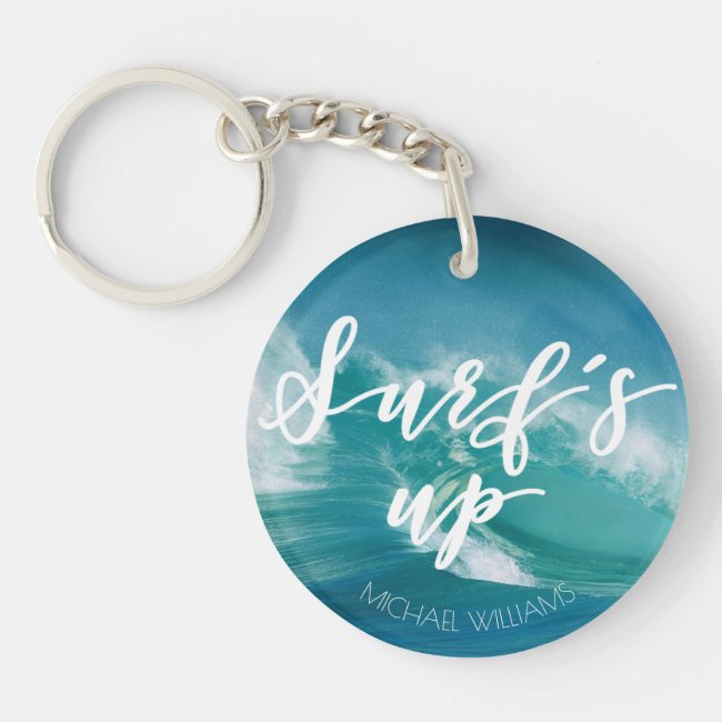 Surf's Up | Fun Typography & Quote - Personalized