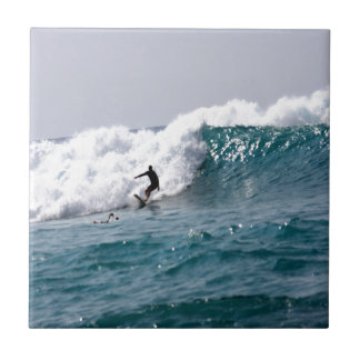 Surf's Up in Hawaii! Ceramic Tile