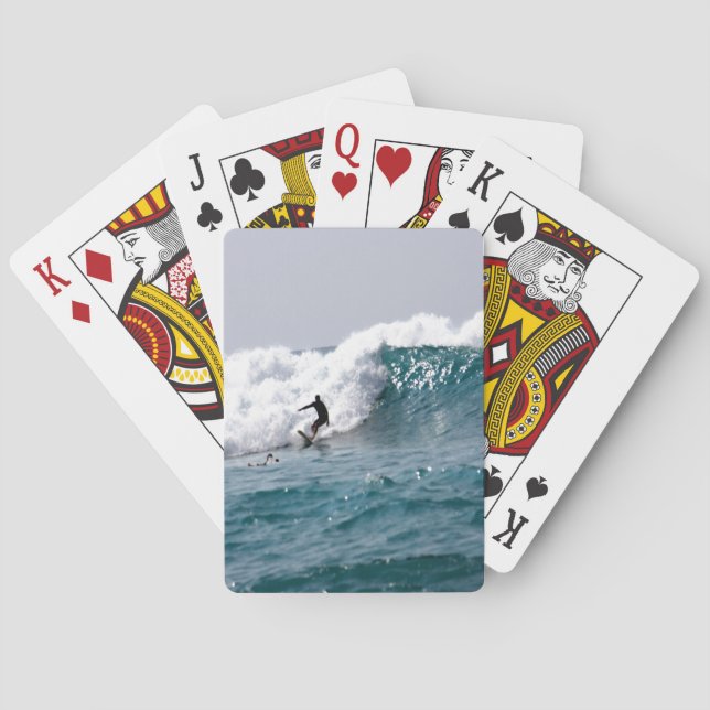 Surf's Up in Hawaii! Poker Cards (Back)