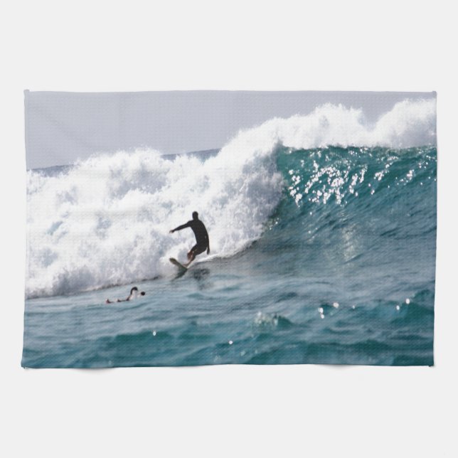 Surf's Up in Hawaii! Towel (Horizontal)