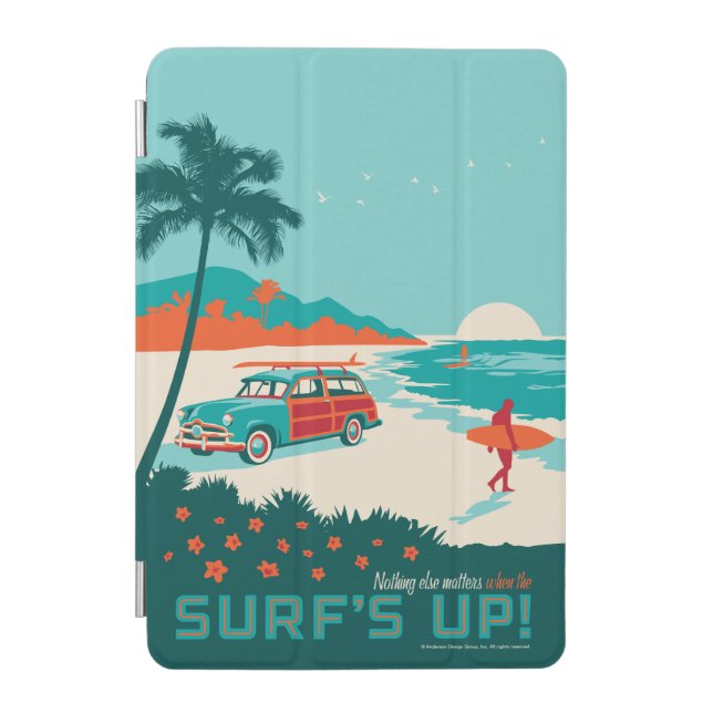 Surf's Up iPad Mini Cover (Front)