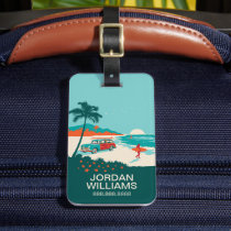 Surf's Up Luggage Tag