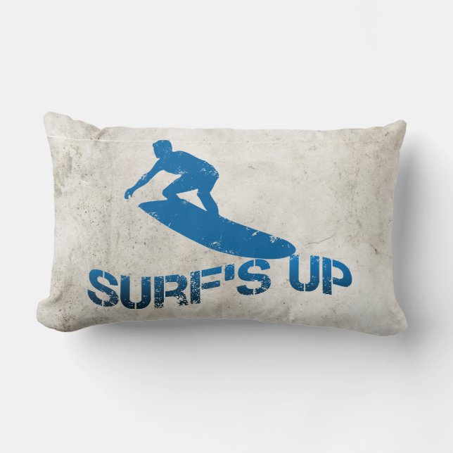 Surf's Up Lumbar Pillow (Front)