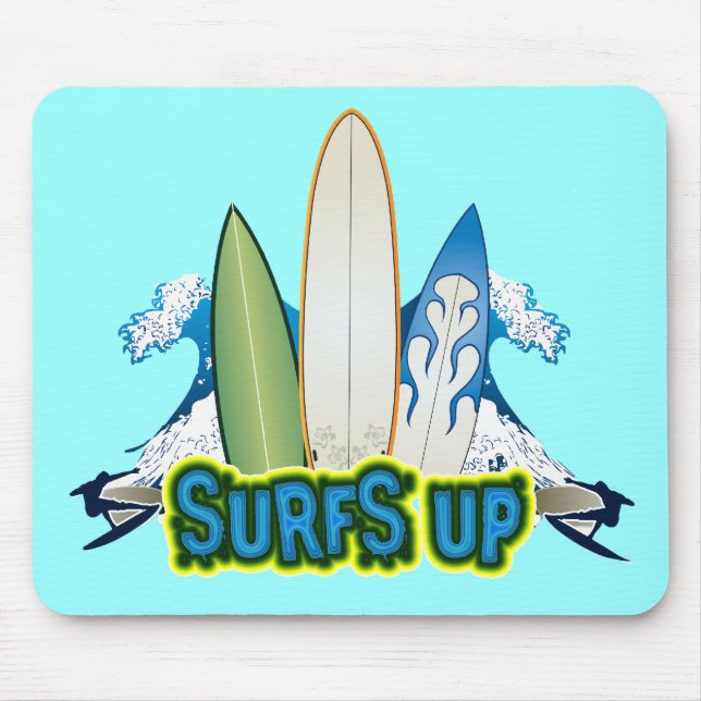 SURFS UP MOUSE PAD (Front)