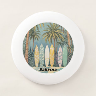 Surf's Up, Pastel Style Personalized Wham-O Frisbee