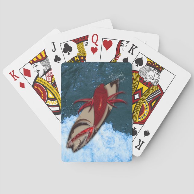 Surf's Up Poker Cards (Back)