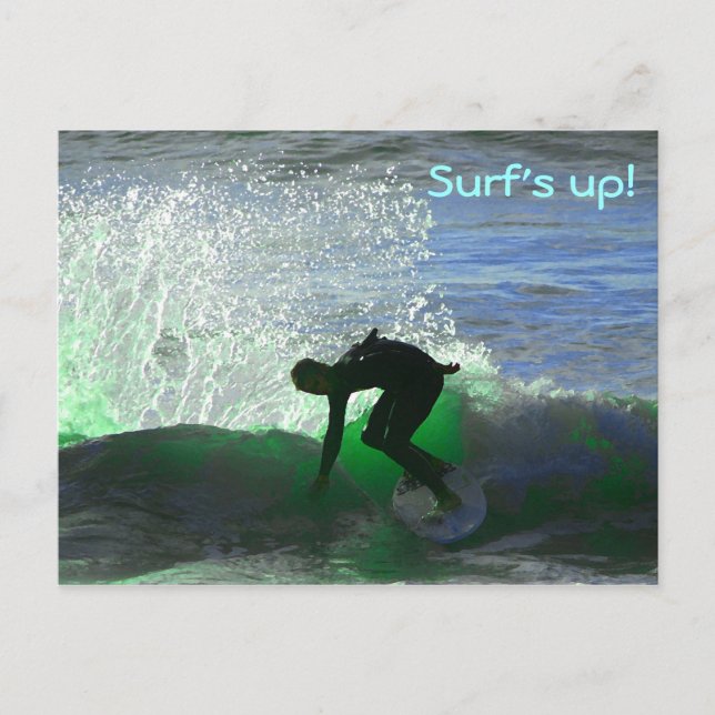 Surf's up! postcard (Front)