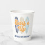 Surf's Up Surfboard Beach Birthday Paper Cups