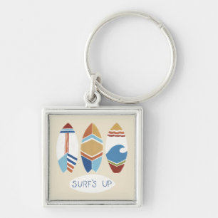 Surf's Up! Surfboards Keychain
