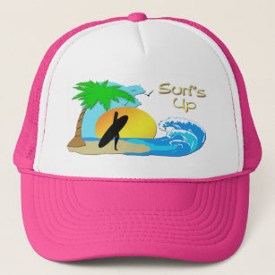 Surfs Up - Surfer Girl Hat