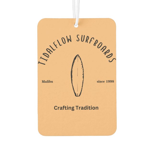 surfshop air freshener (Back)