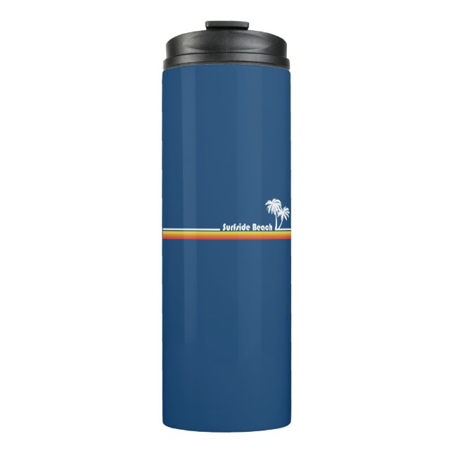 Surfside Beach South Carolina Thermal Tumbler (Front)