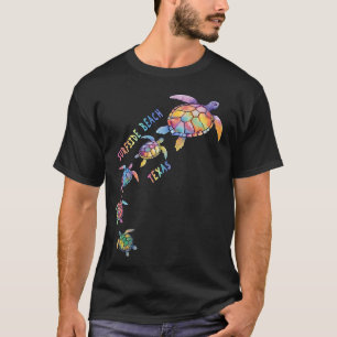 Surfside Beach Texas Sea Turtle Lover Beach T-Shirt