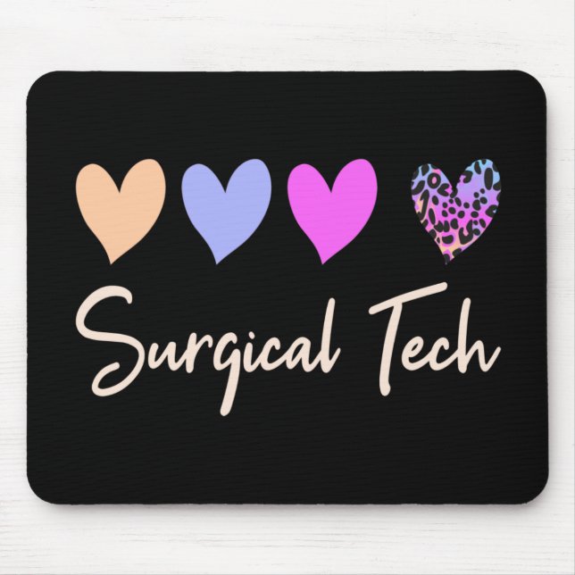 Surg Scrub Tech Surgical Technician Technologist Mouse Pad (Front)
