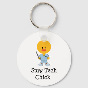 Surg Tech Chick Keychain
 Keychain