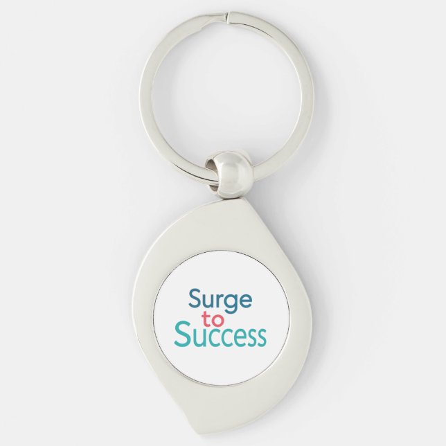 Surge to Success  Keychain (Front)