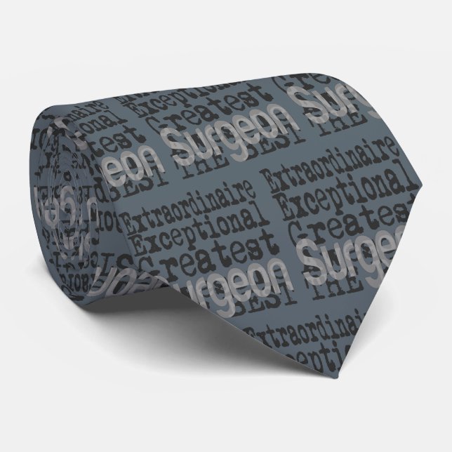Surgeon Extraordinaire Neck Tie (Rolled)