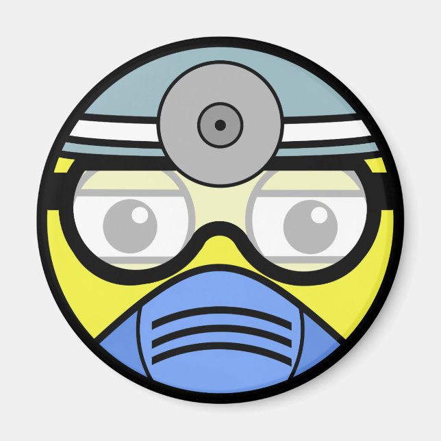 Surgeon Face Magnet (Front)