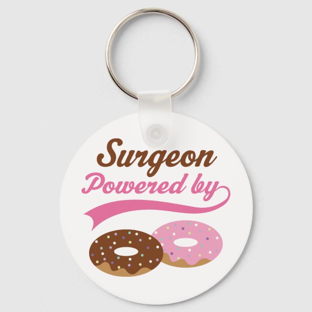 Surgeon Funny Gift Keychain (Front)