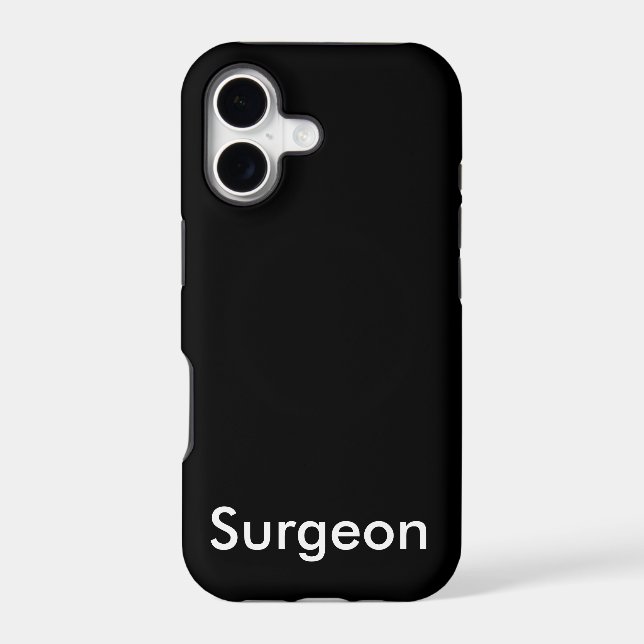 Surgeon Iphone Case (Back)