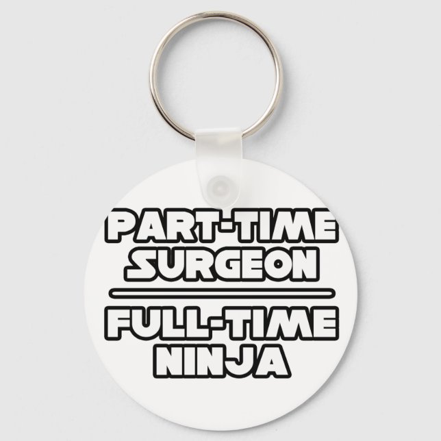 Surgeon...Ninja Keychain (Front)
