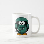 Surgeon Penguin Cartoon Coffee Mug at Zazzle
