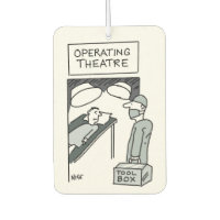 Surgeon with Toolbox Air Freshener