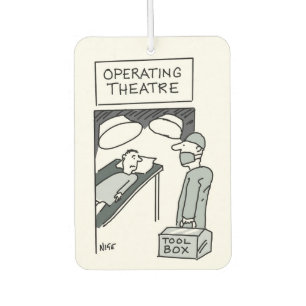 Surgeon with Toolbox Air Freshener