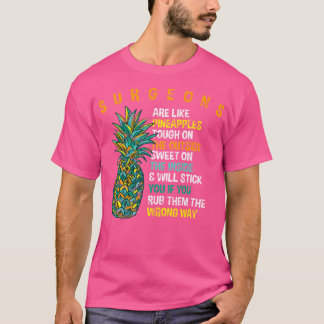 Surgeons Are Like Pineapples Surgery Summer Surgic T-Shirt