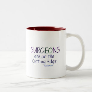 Surgeons - Cutting Edge Two-Tone Coffee Mug