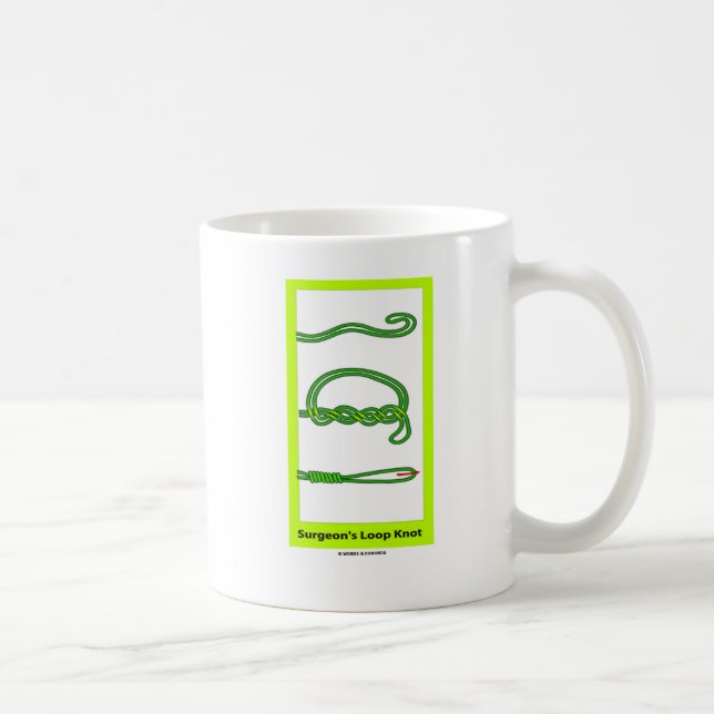 Surgeon's Loop Knot Coffee Mug (Right)